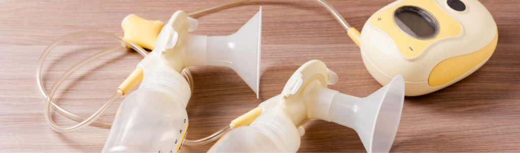Pump with tubes and collection kit